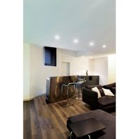 Lámpara LED Redonda Empotrable Luz Cálida 6 W - Volteck