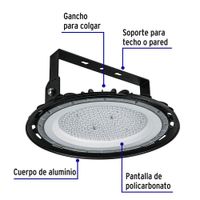 Lámpara Exterior High Bay LED Luz De Día 150 W - Volteck