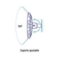 Lámpara Exterior High Bay LED Luz De Día 150 W - Volteck