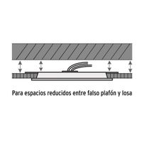 Lámpara LED Cuadrada Luz Cálida 18 W - Volteck
