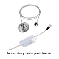 Panel LED Colgante Rectangular Luz Neutra 65 W - Volteck