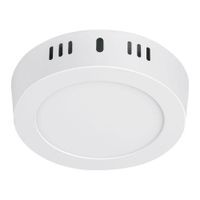 Lámpara Tipo Plafón LED Redonda Luz Cálida 6 W - Volteck