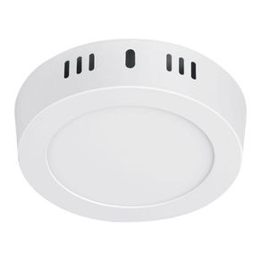 Lámpara Tipo Plafón LED Redonda Luz Cálida 6 W - Volteck