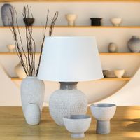 Lámpara Rodas Grande Elements Gris - Topis