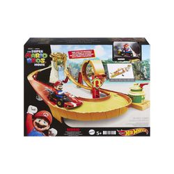 Mario Kart Pista De Juguete Carrera En L - Hot Wheels