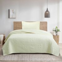Set De Cubrecama Crema - Viva Varios Tamaños