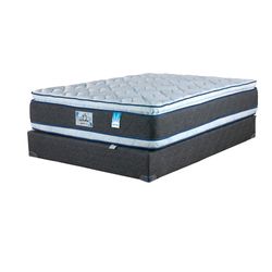 Set De Cama Colchón + Base Renova Confort - Olympia Varios Tamaños