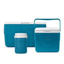 Combo De Hieleras 45 L, 8.5 L y 1 Gal - Coleman