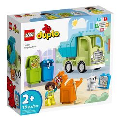 Camión De Reciclaje 15 Pzas - Lego