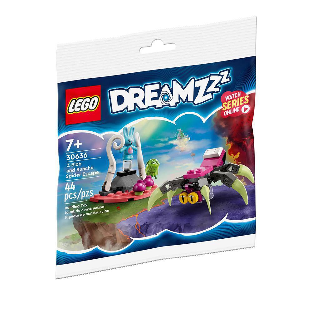 LEGO DREAMZzz Z-Blob y la Araña Bunchu #30636 de 44 Piezas LEGO DREAMZzz Huida de Z-Blob y…
