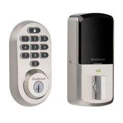 Cerrojo Electrónico Código Y Llave Nickel - Kwikset