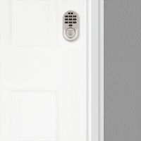 Cerrojo Electrónico Código Y Llave Nickel - Kwikset