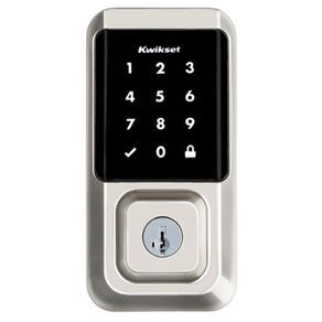 Cerrojo Electrónico Código Y Llave Nickel Halo - Kwikset