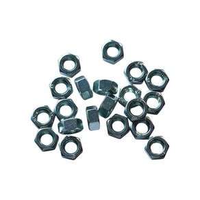 Tuerca Hexagonal Milimétrica Galvanizada A Granel - Intertornillos Varios Tamaños