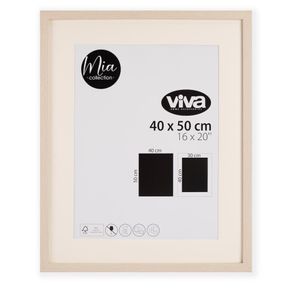 Marco Para Foto 40X50 Cm Madera Clara - Viva