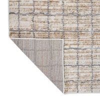 Combo Alfombra Salamanca Cuadros 133x190+57X110 Cm - Viva