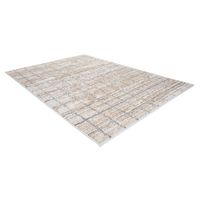 Combo Alfombra Salamanca Cuadros 133x190+57X110 Cm - Viva