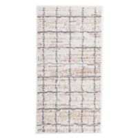 Combo Alfombra Salamanca Cuadros 133x190+57X110 Cm - Viva