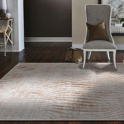 Combo Alfombra Salamanca Ondulada 133x190+57X110 Cm - Viva