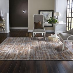 Combo Alfombra Salamanca Tierra 133x190+57X110 Cm - Viva