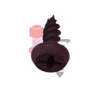 Tornillo Para Tablayeso Negro A Granel 7 x 7/16 - Intertornillos