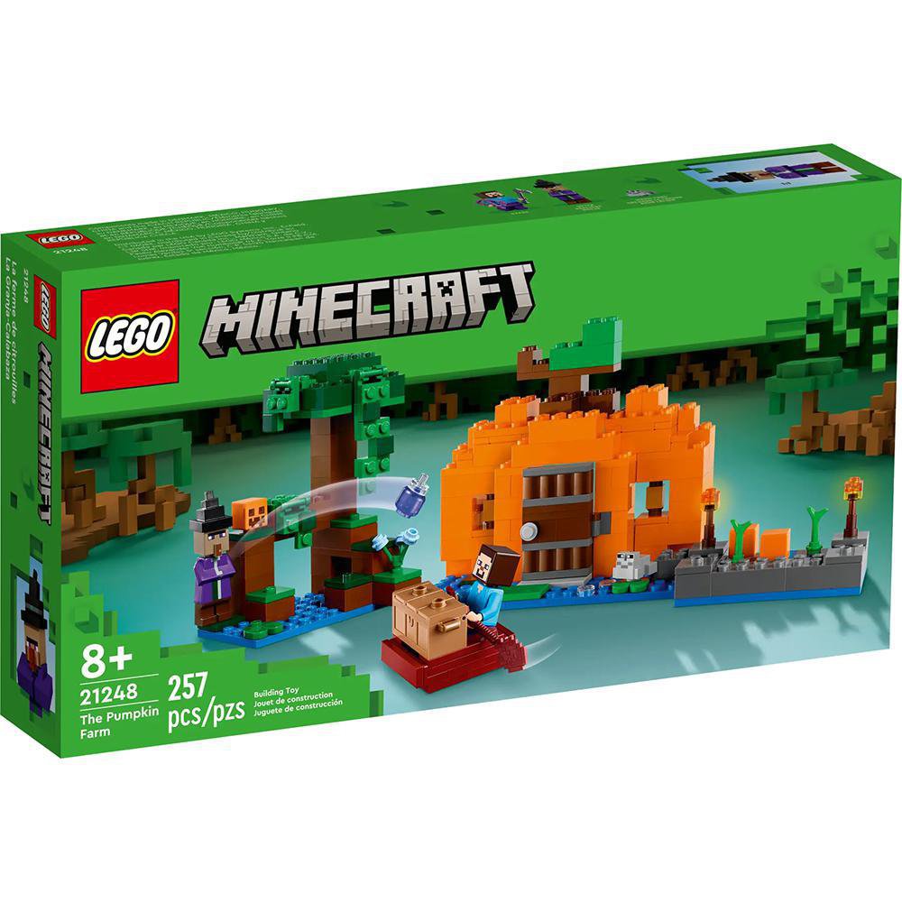 LEGO Minecraft La Granja-Calabaza #21248 de 257 Piezas