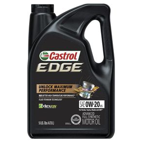 Aceite Para Auto 0W20 5 Qt Edge - Castrol