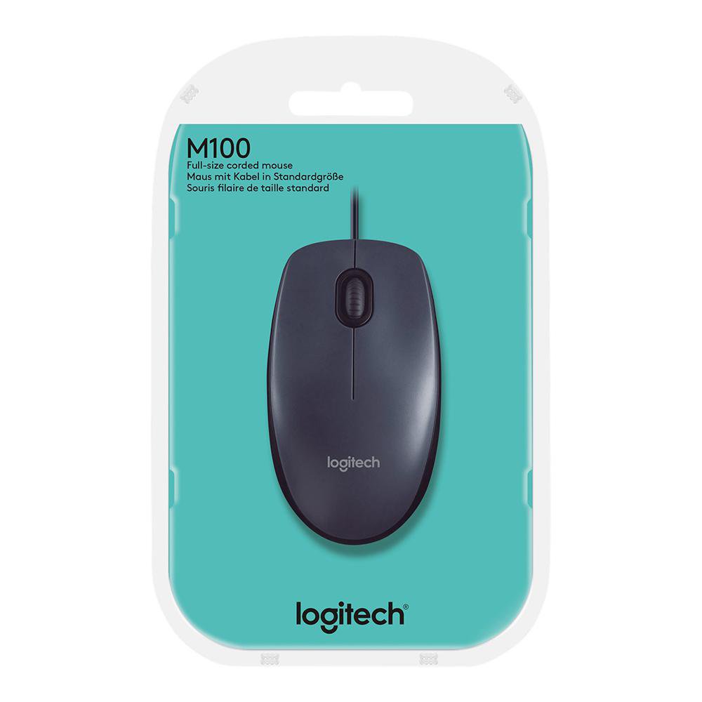 Mouse Alámbrico Negro
