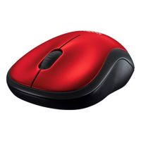 Mouse Inalámbrico Rojo M185 - Logitech