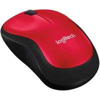 Mouse Inalámbrico Rojo M185 - Logitech