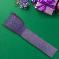Listón Morado 2.5 Plg X 10 Yardas - Scandi