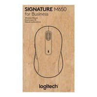 Mouse Inalámbrico Signature Mediano Blanco - Logitech