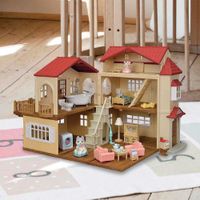 Casa Red Roof Country Home Con Luces - Sylvanian Families