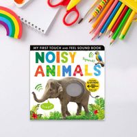 Libro Con Texturas Y Sonidos Noisy Animals - Penguin