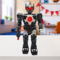 Figura Robót Animado Negro 15 Plg - Grandex