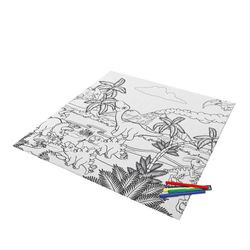 Tapete Para Pintar Dinosaurios - Samba