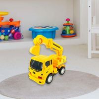 Excavadora Con Luces Y Sonido - Birliktoys