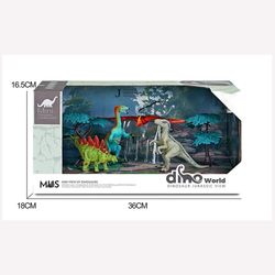 Jungle Dinosaur Kingdom Velociraptor 6 Pzas - Koala Kids
