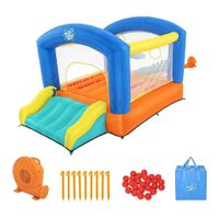 Juego Inflable para Saltar con Resbaladero 2.89X2.13 M - Bestway