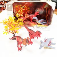 Volcanic Dinosaur Kingdom Dilophaurus 4 Pzas - Koala Kids