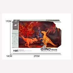 Volcanic Dinosaur Kingdom Velociraptor 4 Pzas - Koala Kids
