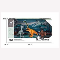Glacier Dinosaur Kingdom Broncosaurio  6 Pzas - Koala Kids