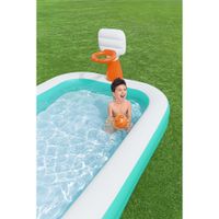 Piscina Inflable Con Canasta 2.51x1.68x1.02 M - Bestway