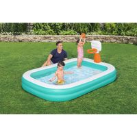Piscina Inflable Con Canasta 2.51x1.68x1.02 M - Bestway