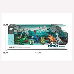 Glacier Dinosaur Kingdom Dilophaurus  9 Pzas - Koala Kids
