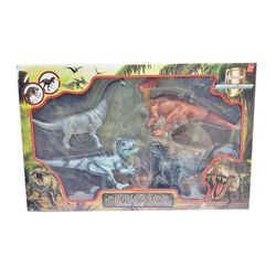 Set De Dinosaurios 4 Pzas Brontosaurio - Koala Kids