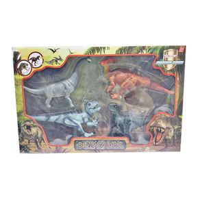 Set De Dinosaurios 4 Pzas Brontosaurio - Koala Kids