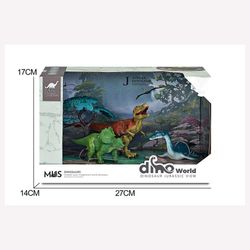 Jungle Dinosaur Kingdom Triceratops 4 Pzas - Koala Kids
