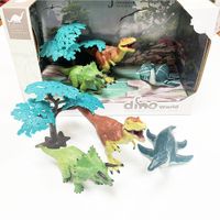 Jungle Dinosaur Kingdom Triceratops 4 Pzas - Koala Kids