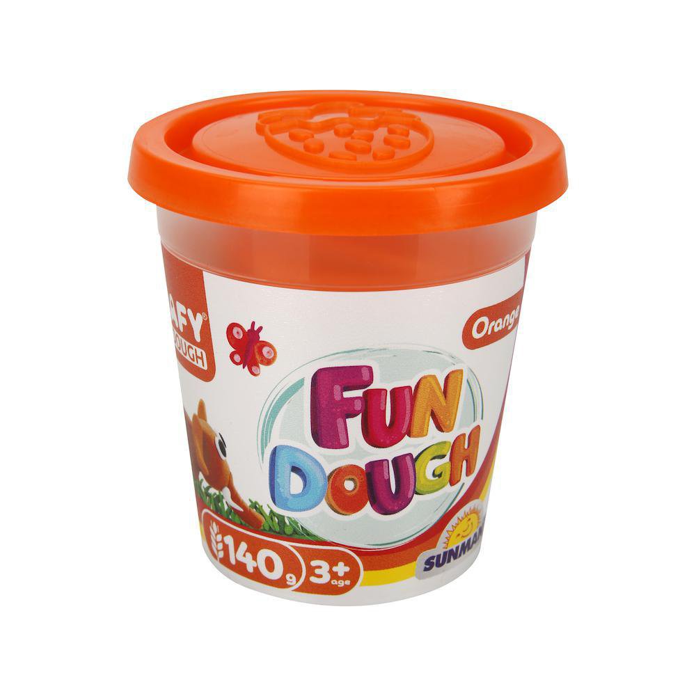 Plasticina Suave y Fragante para Niños para Estimular la Creatividad, 140 g - Varios Colores Naranja